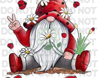 Download Peace Gnome Etsy