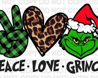 Free Free Peace Love Grinch Svg Free 669 SVG PNG EPS DXF File