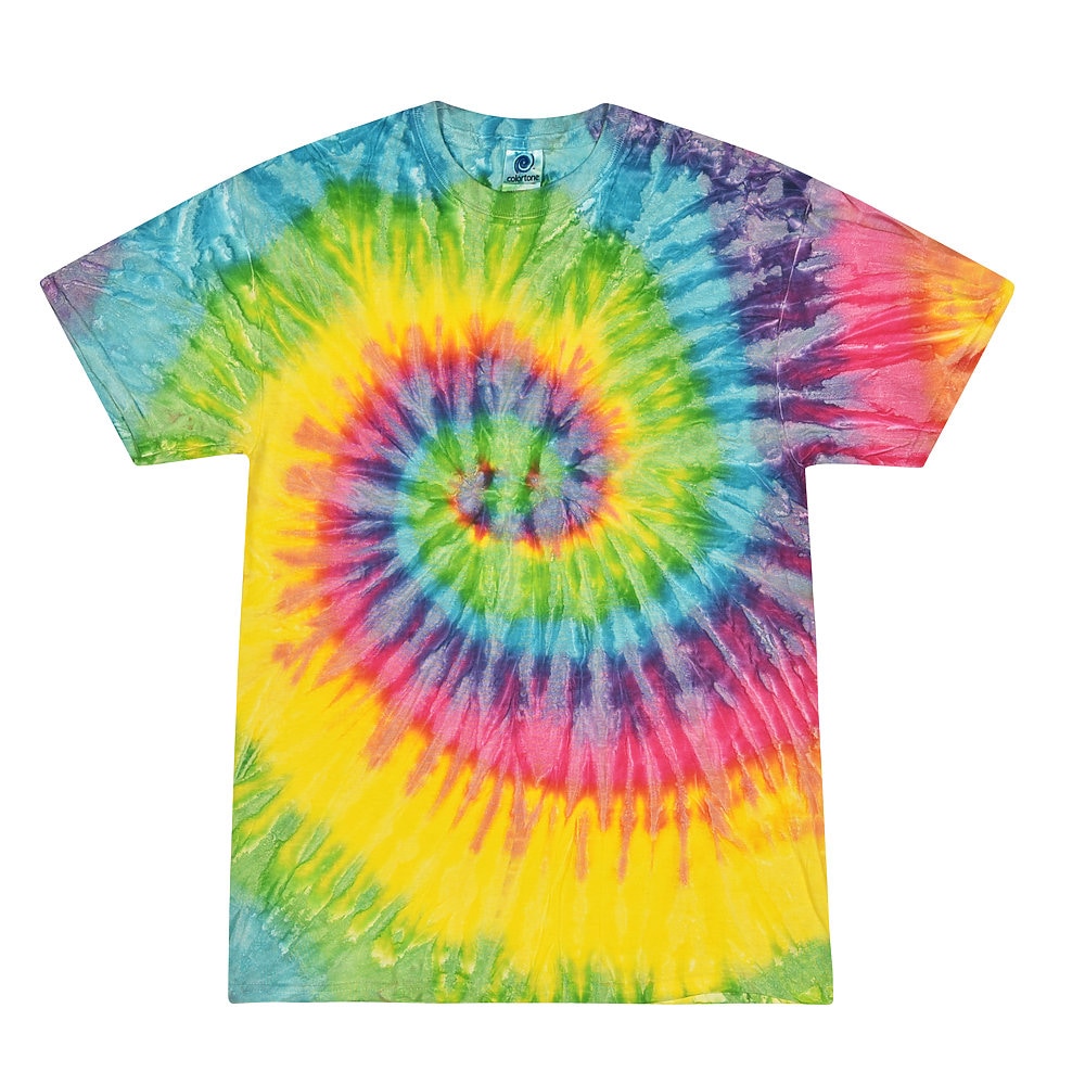 Tie Dye Shirt Adult Sizes (S M L XL 2XL 3XL) Unisex 100