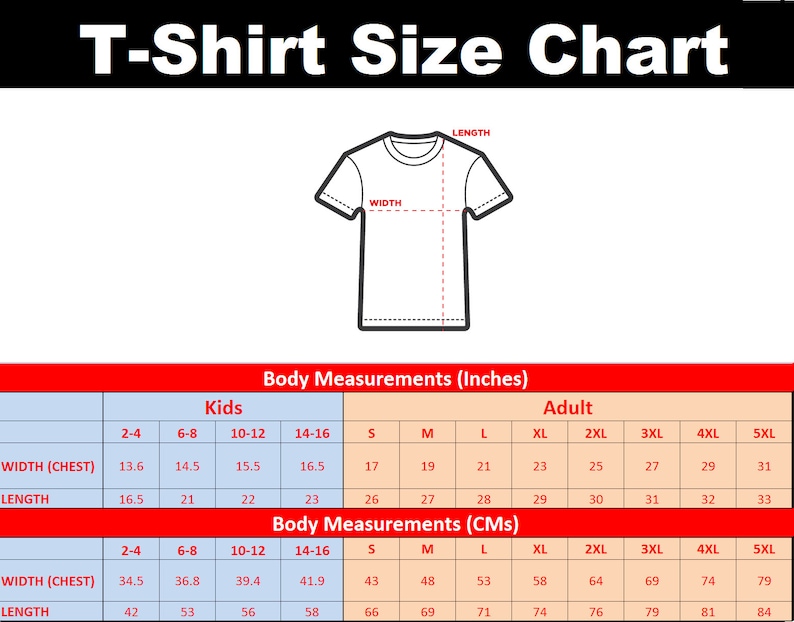 2xl in shirt size