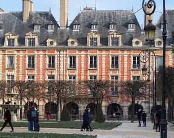 Impression photo Place des Vosges, Paris, Place des Vosges