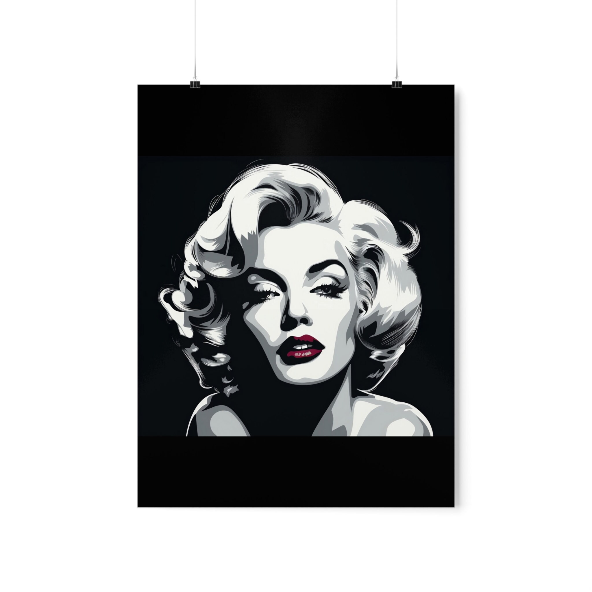 Marilyn Monroe-inspired Poster Vintage Hollywood Wall Art - Etsy