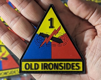 The 1st Armored Division: Old Ironsides - PVC-patch