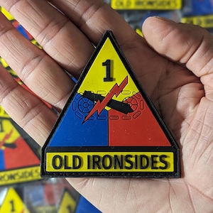 The 1st Armored Division: Old Ironsides - PVC Patch