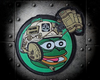 Freedom Fighters OPERATOR PEPE PVC Patch