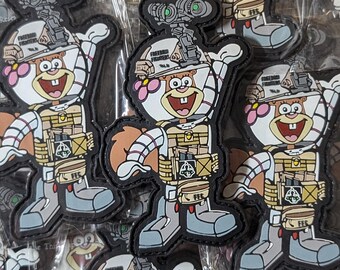 Freedom Fighters Tactical Squirrel PVC Patch