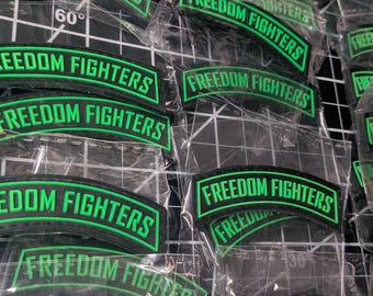 FREEDOM FIGHTERS PVC Patch Tab