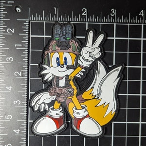Freedom Fighters Hedgehog Two PVC Patch