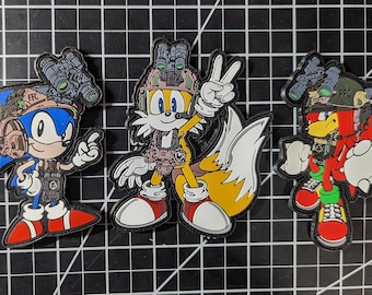 Freedom Fighters Tactical HEDGEHOG TRIO PVC Patch Pack