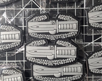 Army Combat Action Badge CAB Pvc  Patch - PVC Morale Patch - US Military