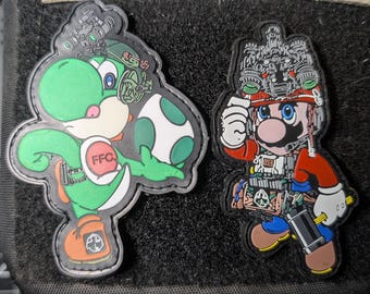 Freedom Fighters Tactical Jumpman & Dino Operator PVC Patch Pack