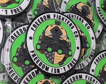 FREEDOM FIGHTERS PVC Patch (Tan)