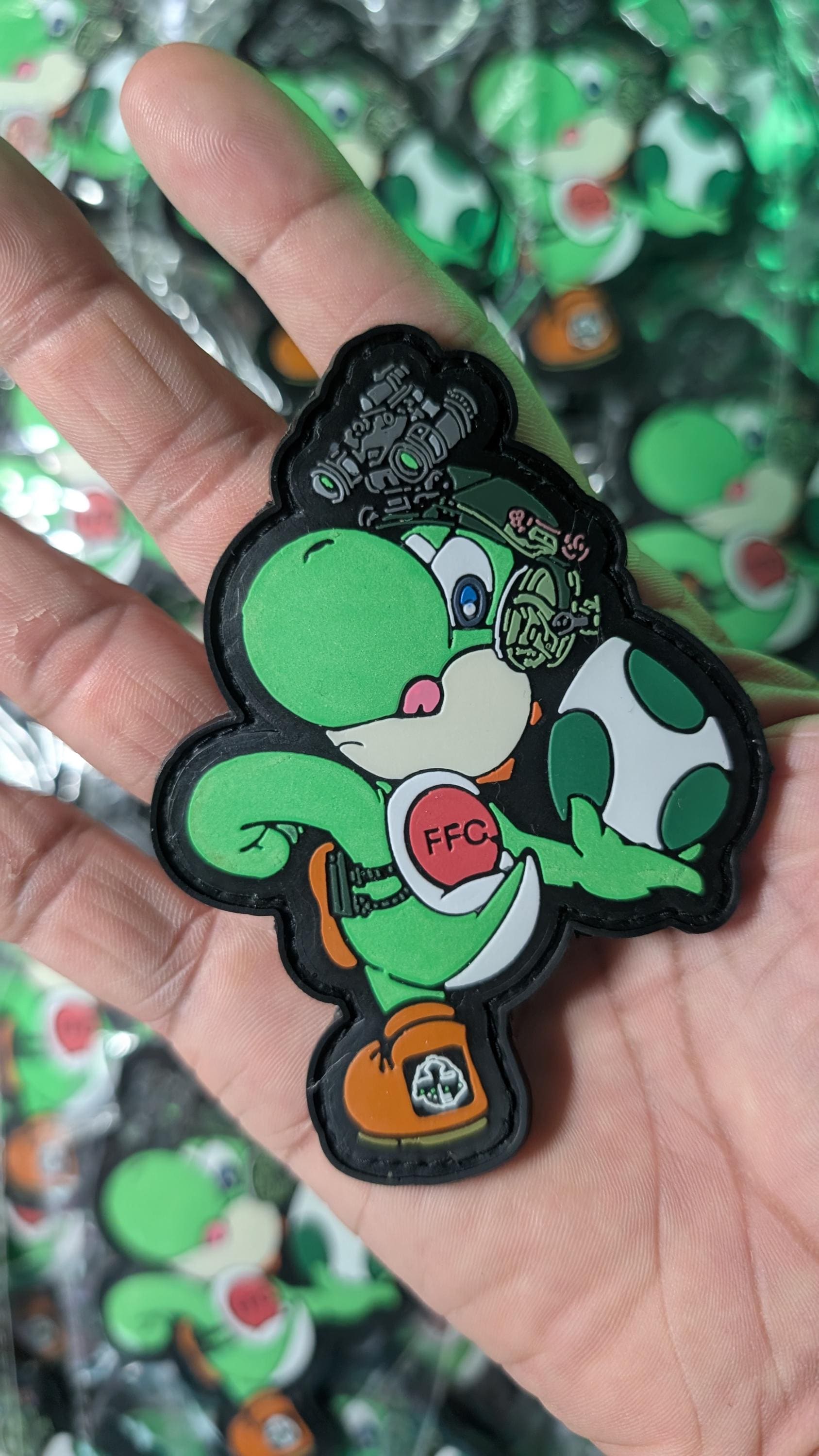 Yoshi Velcro Patch - Etsy