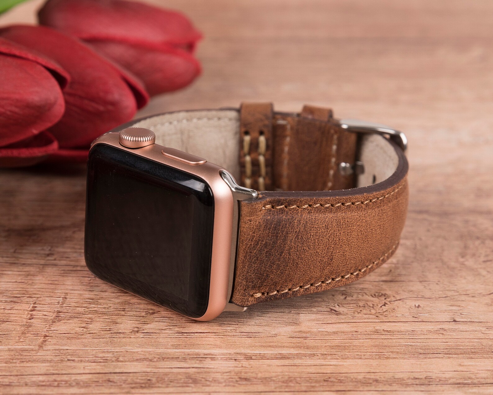 fossil apple watch strap
