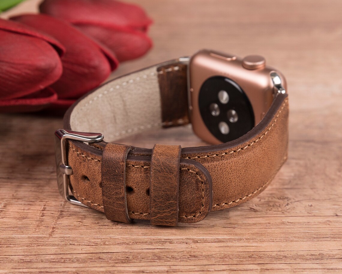 fossil apple watch strap