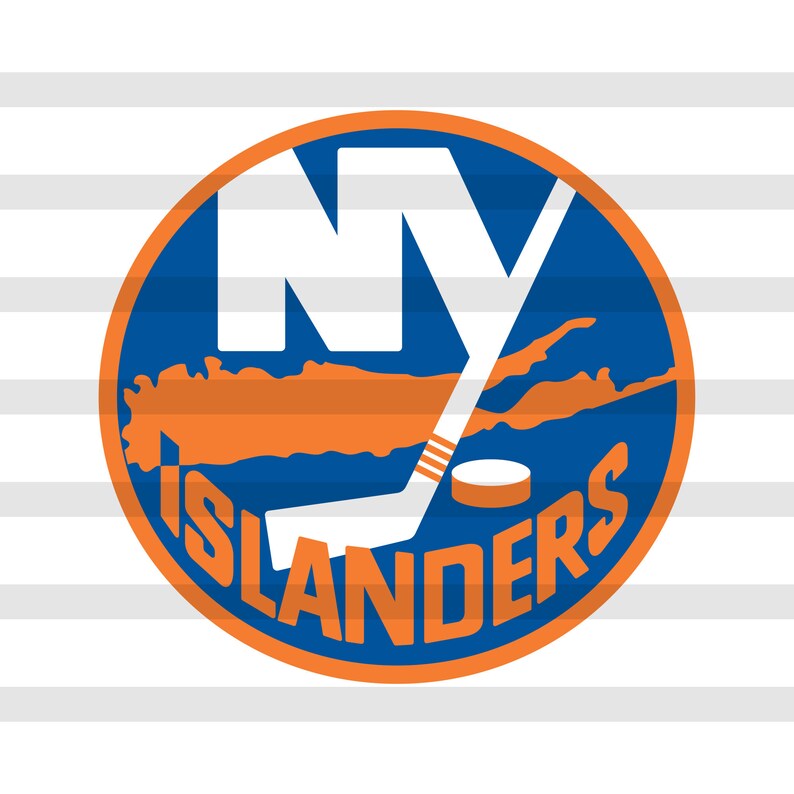New York Islanders logo svg Hockey NHL logo team svg dxf | Etsy