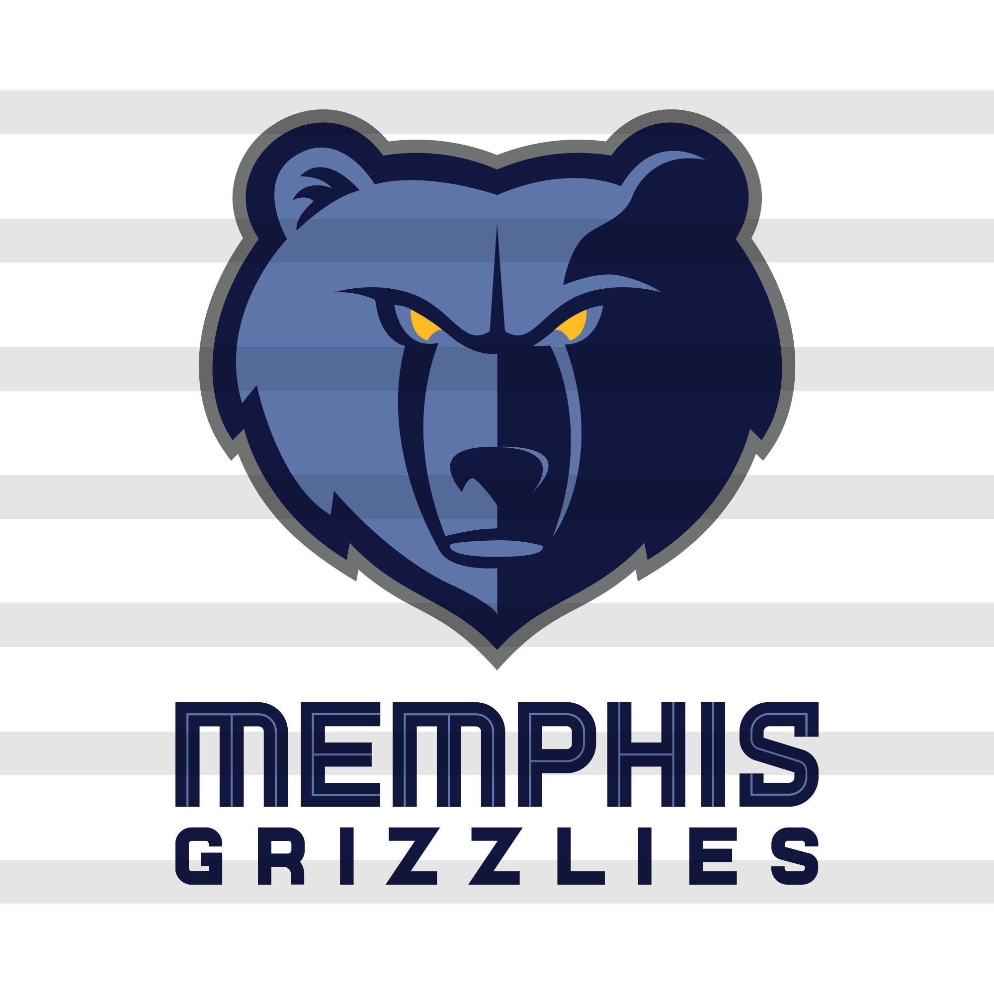 Memphis Grizzlies logo svg basketball NBA logo team svg Etsy