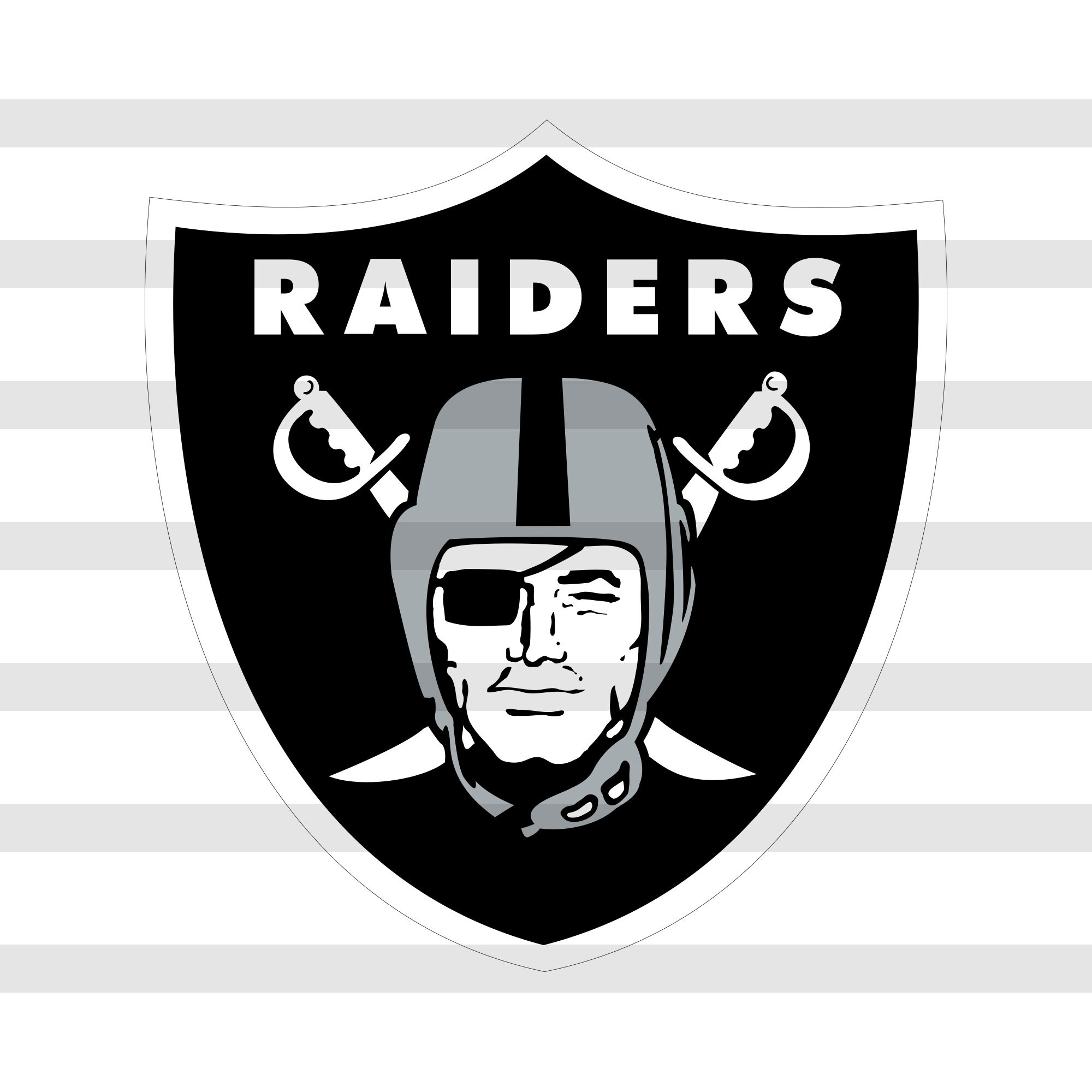 Las Vegas Raiders logo svg, Football, NFL logo, team svg, dxf, clipar…