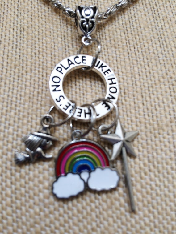 Details about   The Great Powerful Wizard of oz inspired Necklace Charm 