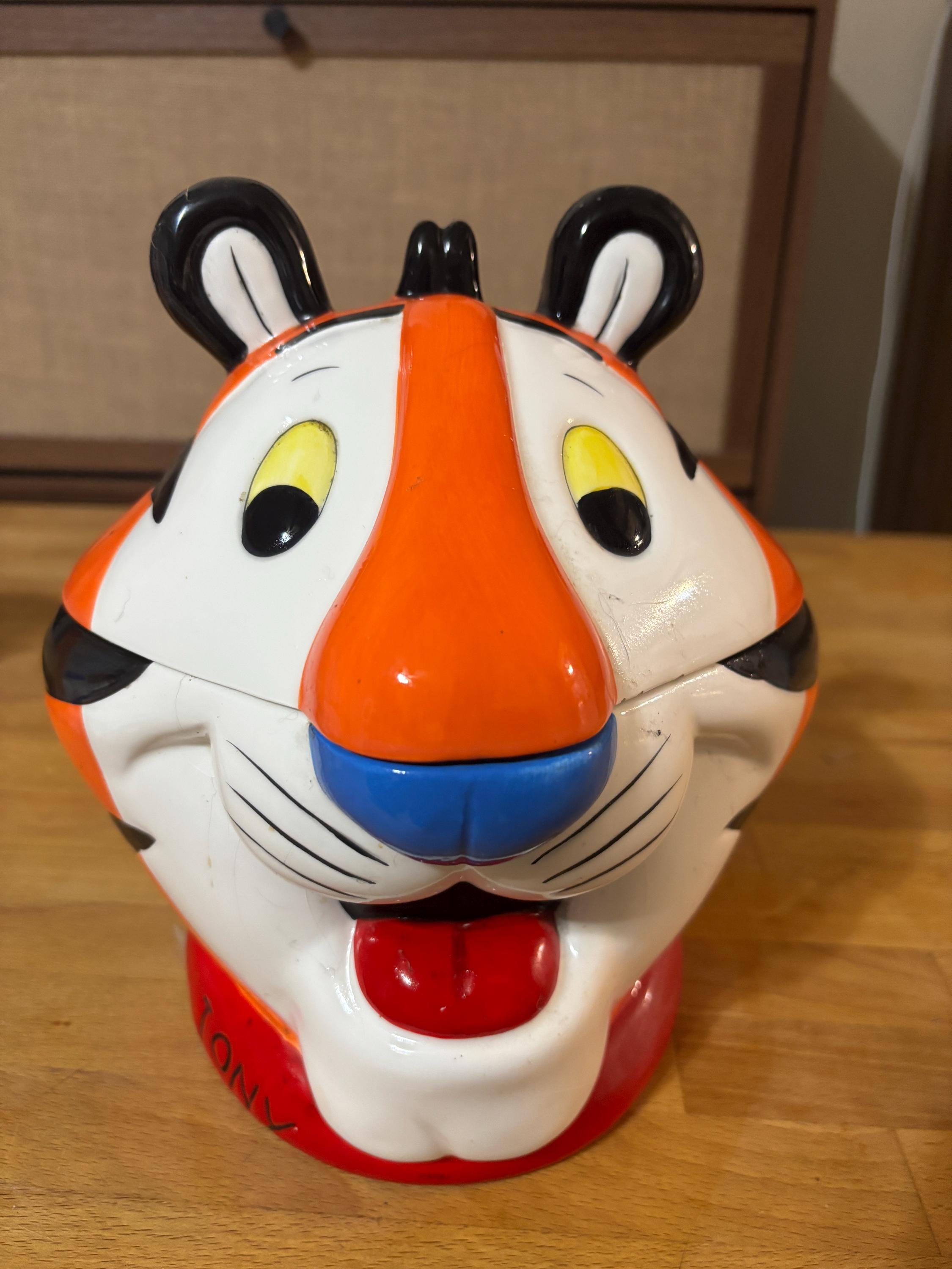 トニーザタイガー クッキージャー Tony the Tiger Cookie Jar - Etsy