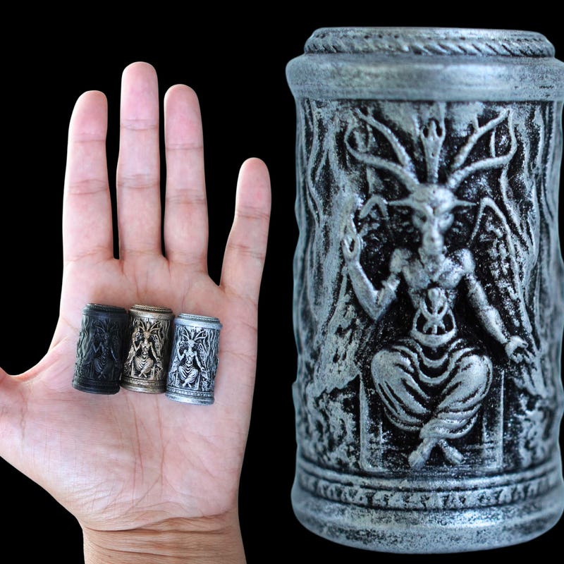 Ebros Gift Whimsical Baphomet Bobblehead Figurine, 4