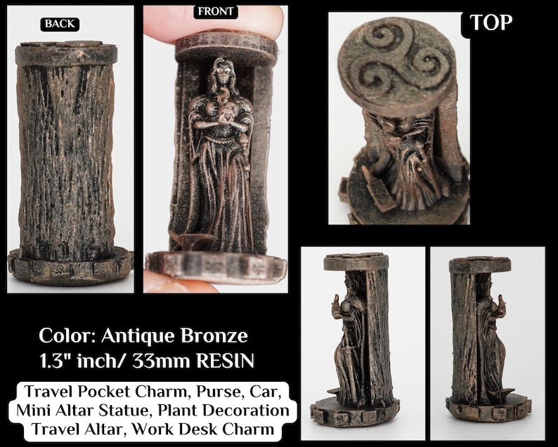 brigid-goddess-brigid-goddess-statue-brigid-statue-brigid-statues-brigid-statue-mini-goddess-celtic-druid-imbolc-small-altar-travel-pocket-charm-bridget-wedding-fertility-woman-totem-figurine-sculpture