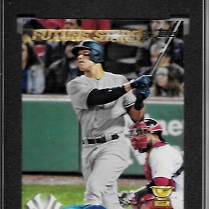 Aaron Judge Topps card#1 rookie SGC 8 NM/MT