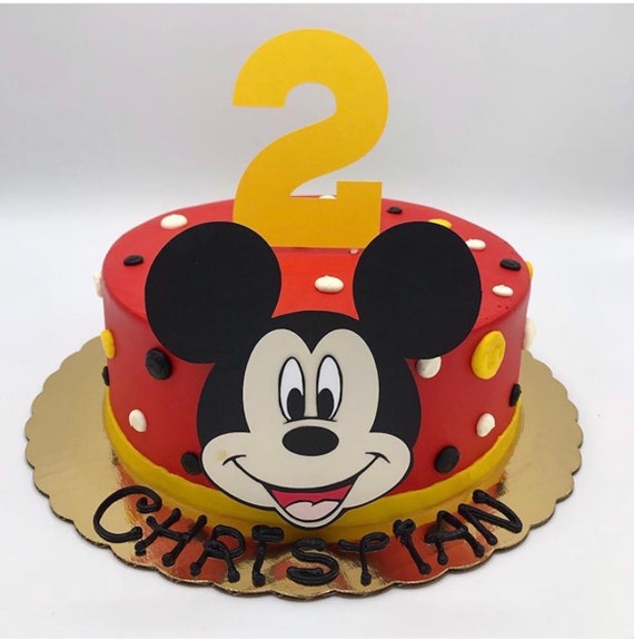 Top Chrono : gâteau d'anniversaire Mickey - Le blog de