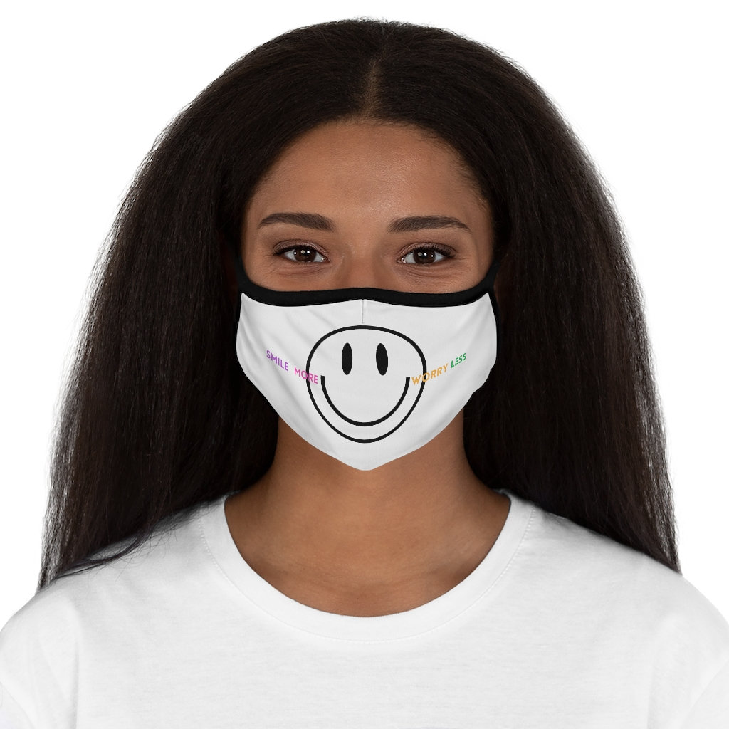 Smiley Face Mask Smile Face Mask Happy Face Mask Smile Mask - Etsy