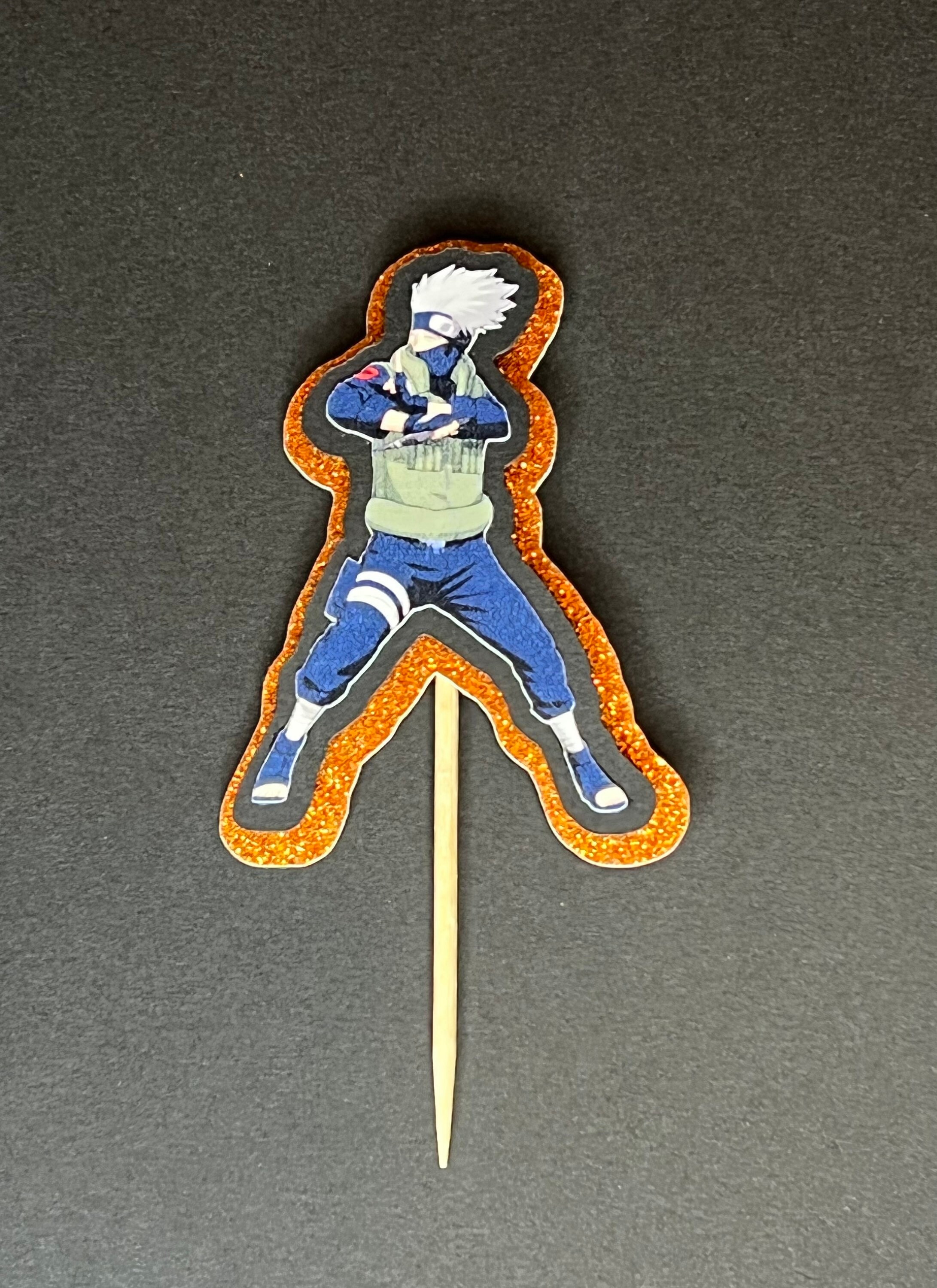 Naruto Cupcake Toppersnarutoanimecupcake Toppers Etsy