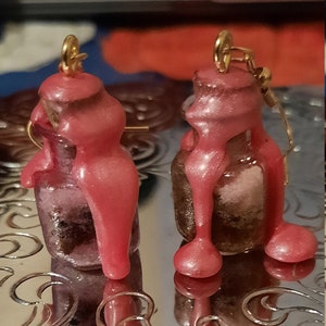 Self-love Spell Jar Earrings