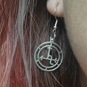 Lilith Sigil Earrings
