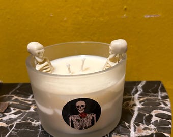 Skeleton Bathing Candles
