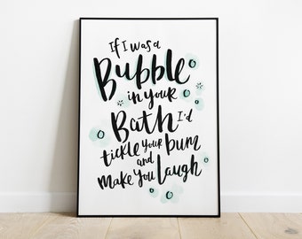 Citation De Bain Moussant Etsy