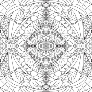 Eye of mandala