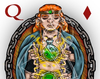 Free Free Queen Of Diamonds Svg 743 SVG PNG EPS DXF File