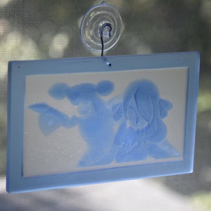 Cynthia & Garchomp resin suncatcher window decoration