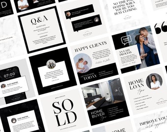 Instagram-sjablonen voor onroerend goed |  Instagram-sjabloon onroerend goed, sociale media onroerend goed, onroerendgoedsjablonen, onroerendgoedmarketing