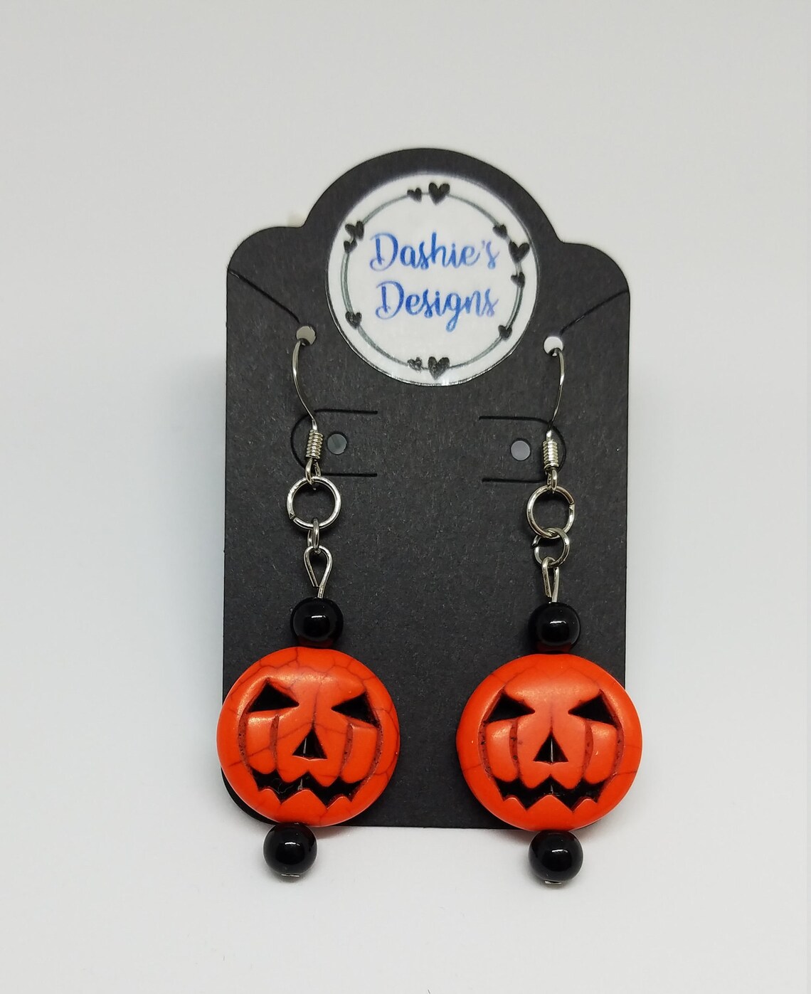 Halloween Pumpkin Dangle Earring main image 1