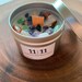 11:11 Manifestation Crystal Candle | Angel Number Soy wax Candle | Mystery Scented Custom Gift Candle | Unique Spiritual Gift | Good Luck 