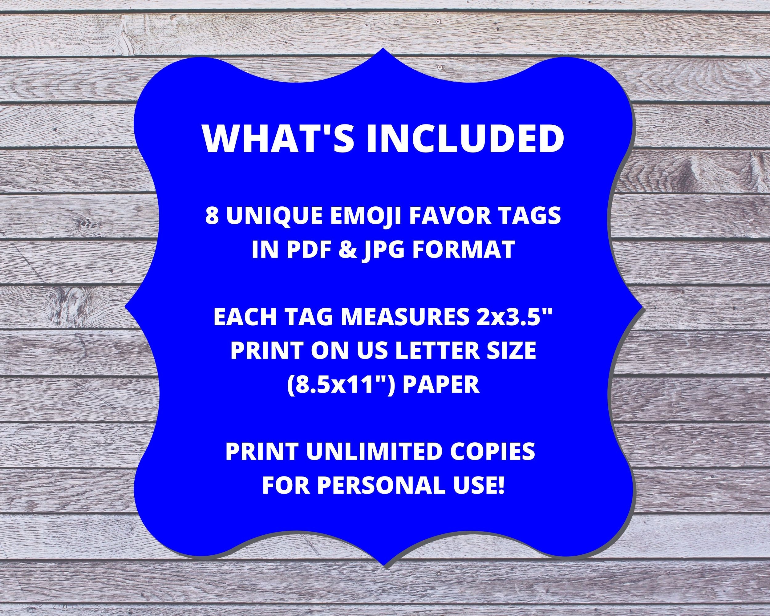 printable-emoji-favor-tags-emoji-theme-emoji-thank-you-etsy-canada