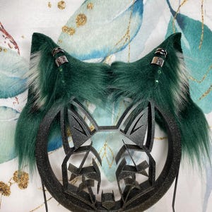 The Apothecary Diaries MaoMao handmade with love fauxfur cat ears for cosplay, petplay, streaming, anime fans, therians, furrys headband