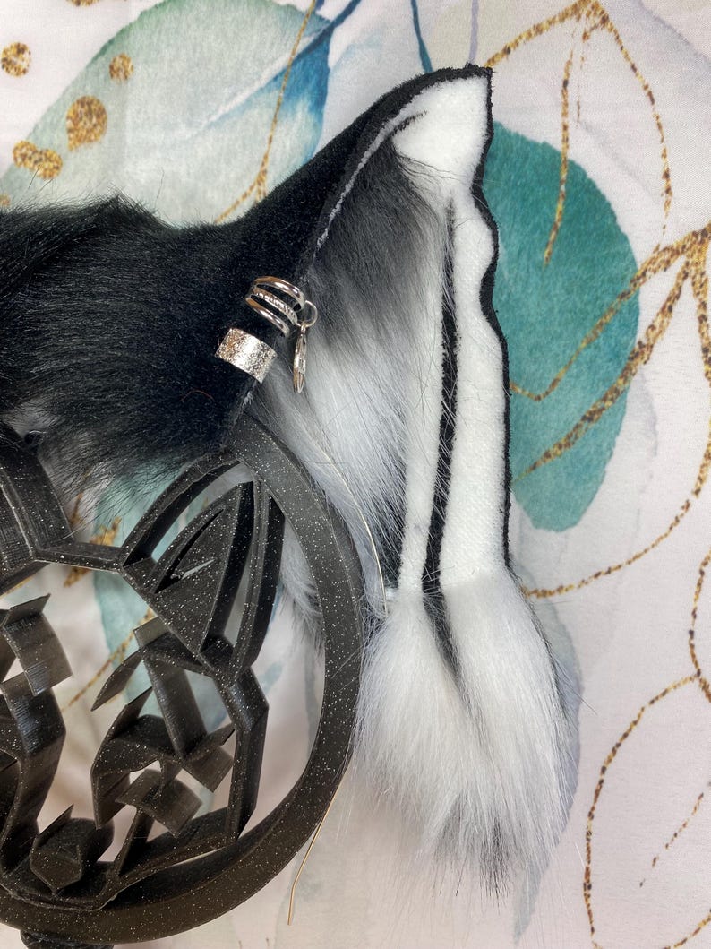 Helluva Boss Loona Fox Ears Handmade From Faux Fur for Cosplay, Therian ...