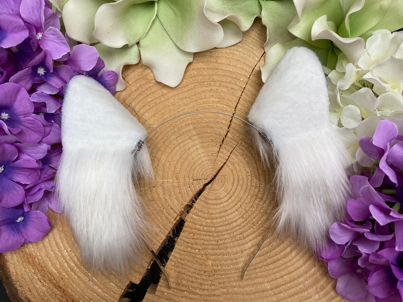 Kunstfell Katzenohren Stirnband - Handgefertigte Tierohren Für Cosplay & Halloween