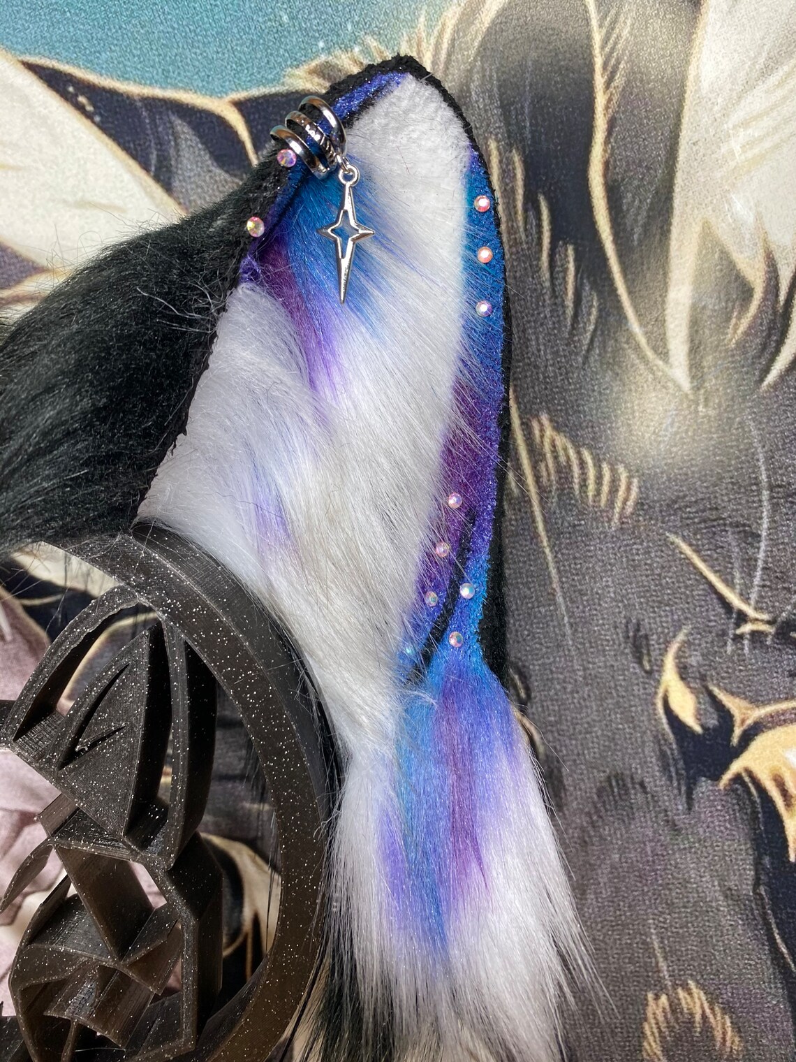 Elfen Fuchsohren Stirnband Mit Schwanz - Cosplay Set Für Anime & Fantasy Fans