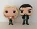 Custom Roy Kent & Keeley Jones Funko Pops - Ted Lasso - Unofficial Custom - Brett Goldstein, Juno Temple 