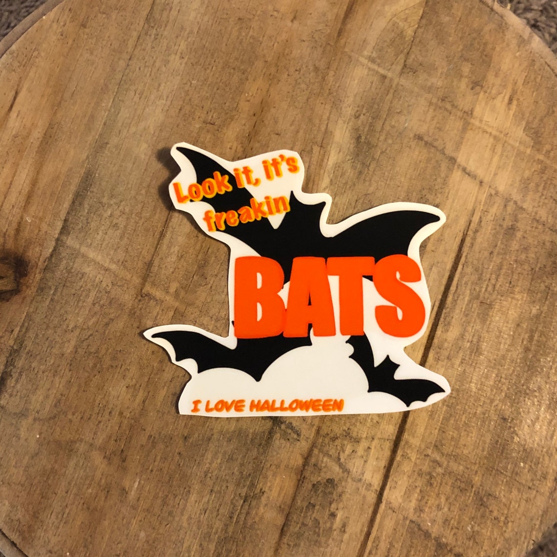 Vinyl Halloween Sticker // Art Stickers //halloween Decoration Etsy