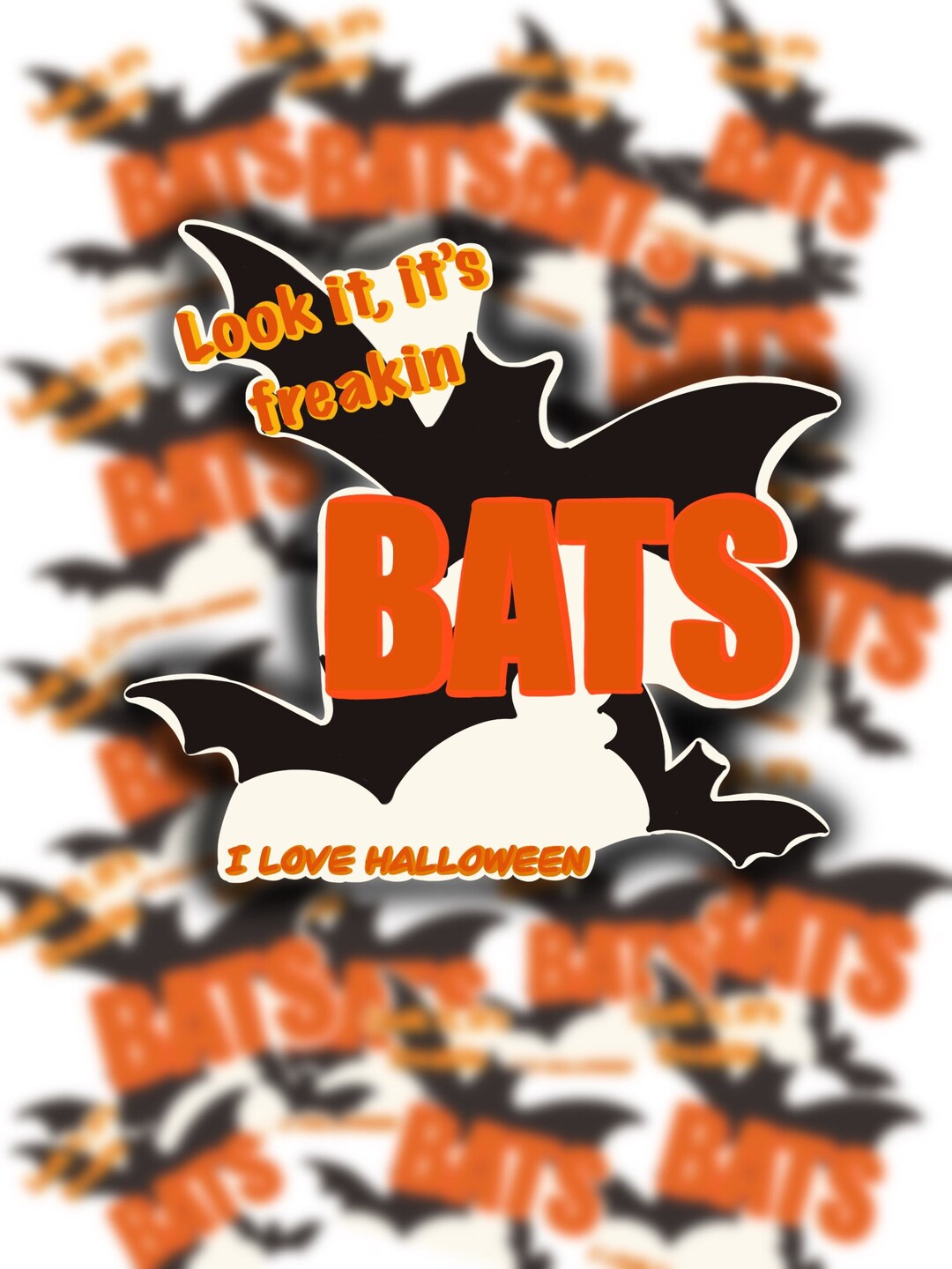 Vinyl Halloween Sticker // Art Stickers //halloween Decoration Etsy