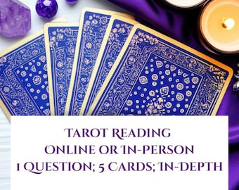 Tarot Reading | Psychic Reading | Love, Career & Life Guidance | Personalized Tarot Reading | For Phone Readings Only