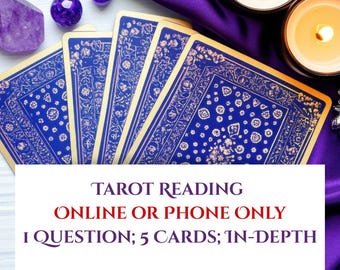 Tarot Reading | Psychic Reading | Love, Career & Life Guidance | Personalized Tarot Reading | For Phone Readings Only